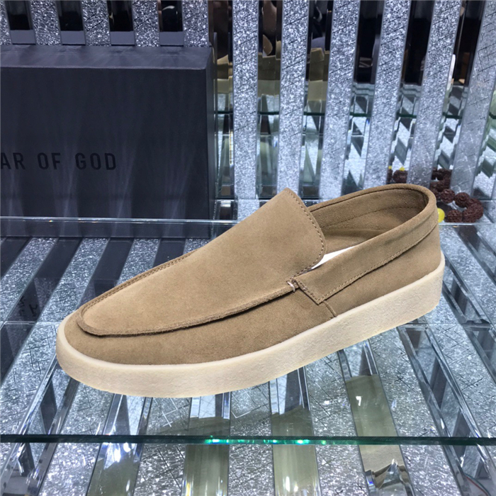 Fear of God Inspired Suede Loafer – Tan