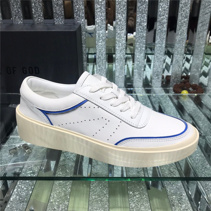 Fear of God Low-Top Court Sneaker – White/Blue