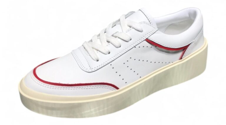 Fear of God Low-Top Court Sneaker – White/Red