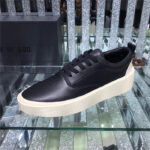 Fear of God Low-Top Leather Sneaker – Black