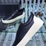 Fear of God Low-Top Leather Sneaker – Black