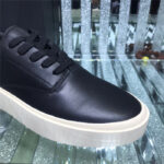 Fear of God Low-Top Leather Sneaker – Black