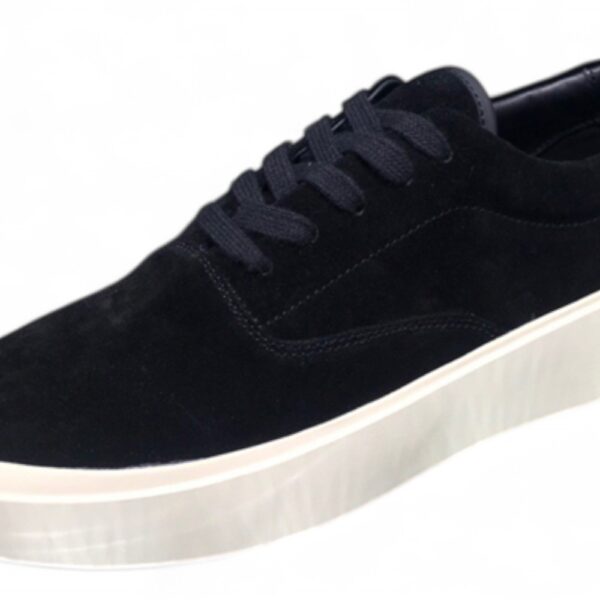 Fear of God Low-Top Suede Sneaker – Black