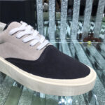 Fear of God Low-Top Suede Sneaker – Two-Tone Grey/Black