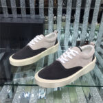 Fear of God Low-Top Suede Sneaker – Two-Tone Grey/Black