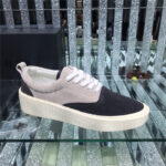 Fear of God Low-Top Suede Sneaker – Two-Tone Grey/Black