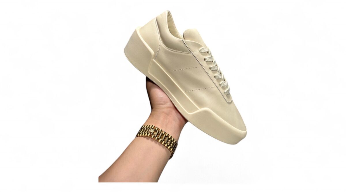 Fear of God Low-top Court Sneaker – Cream