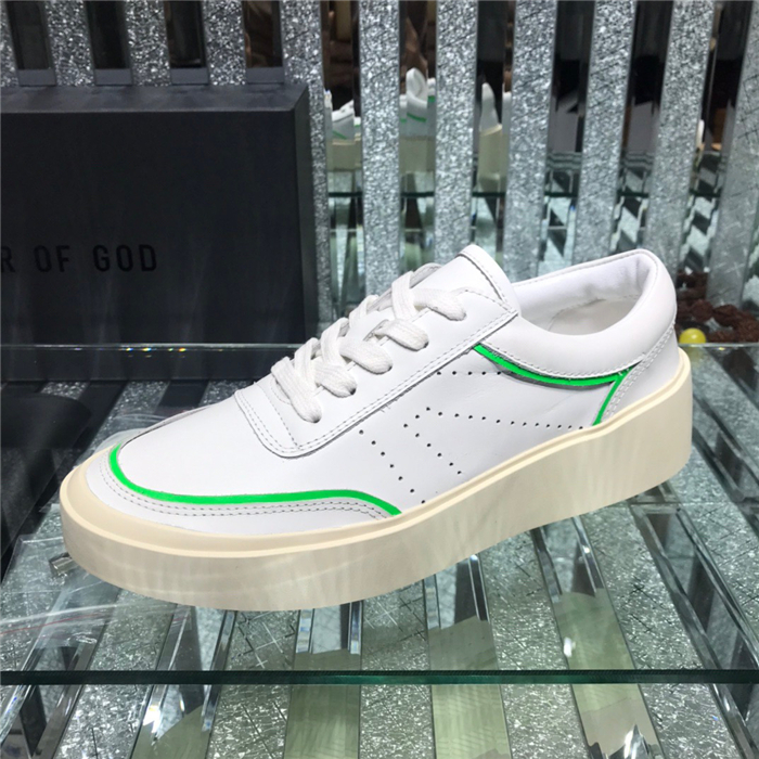 Fear of God Low-top Court Sneaker – White/green