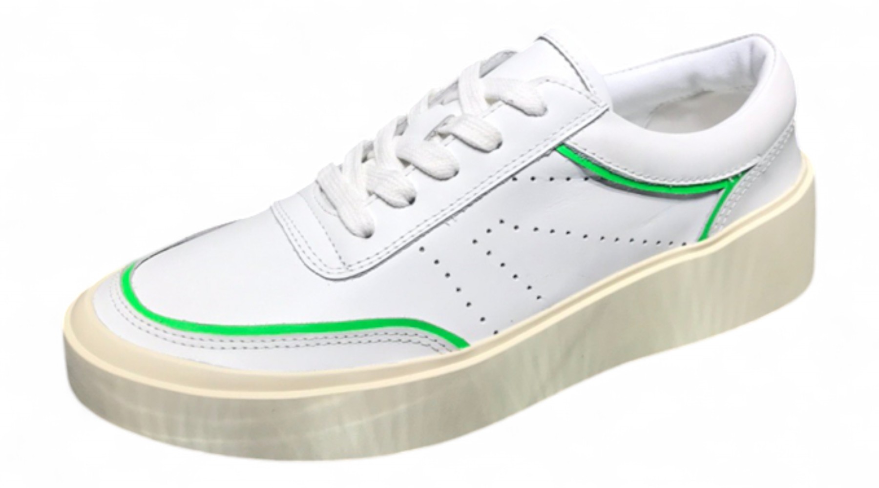 Fear of God Low-top Court Sneaker – White/green