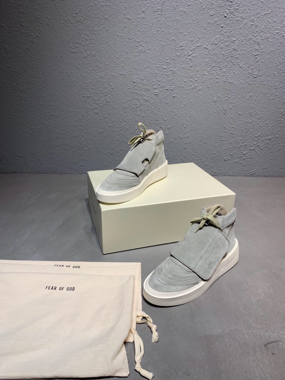 Fear of God Military Sneaker – Grey Suede