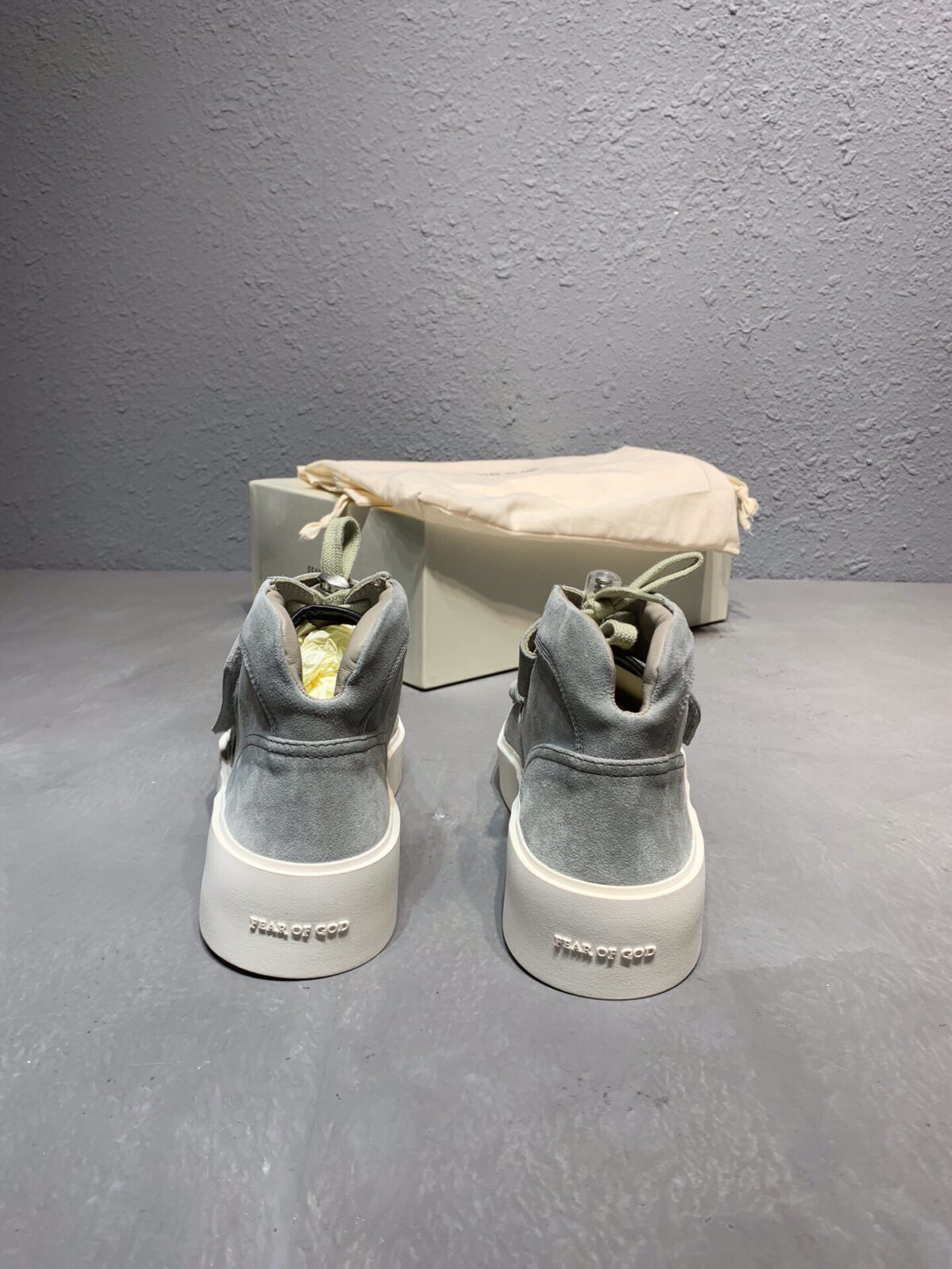 Fear of God Military Sneaker – Grey Suede