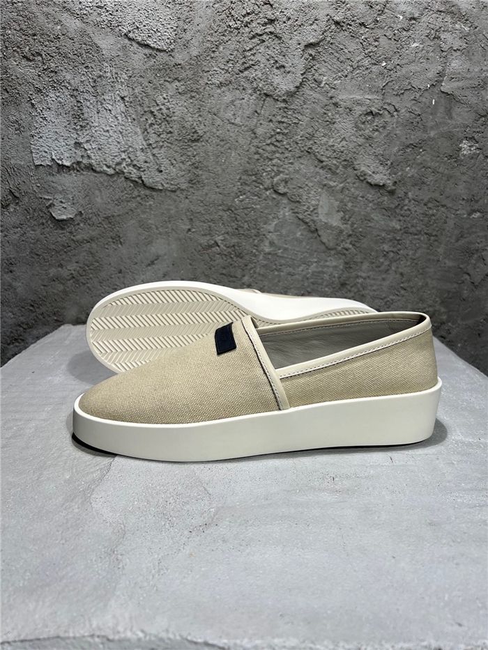 Fear of God Slip-On Sneaker – Beige Canvas