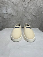 Fear of God Slip-On Sneaker – Beige Canvas