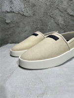 Fear of God Slip-On Sneaker – Beige Canvas
