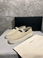 Fear of God Slip-On Sneaker – Beige Canvas