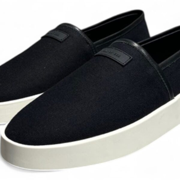 Fear of God Slip-on Sneaker – Black Canvas