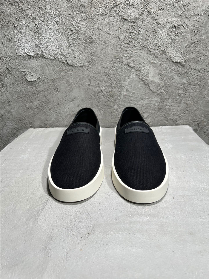 Fear of God Slip-on Sneaker – Black Canvas