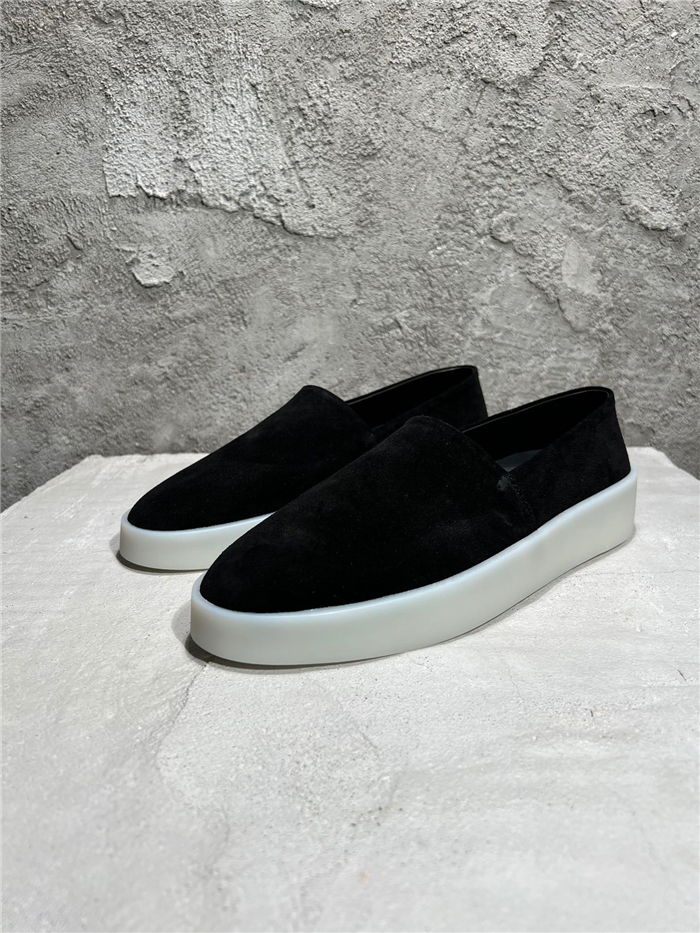 Fear of God Slip-on Sneaker – Black Suede