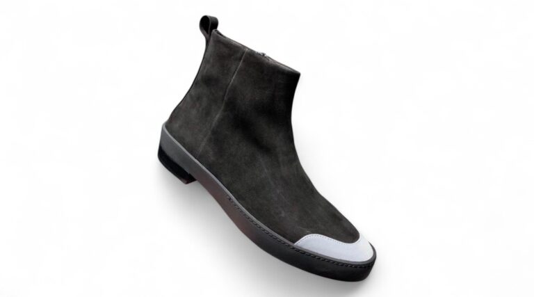 Fear of God Suede Zip Boot – Dark Charcoal