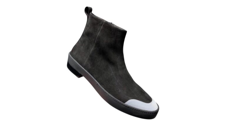 Fear of God Suede Zip Boot – Dark Charcoal