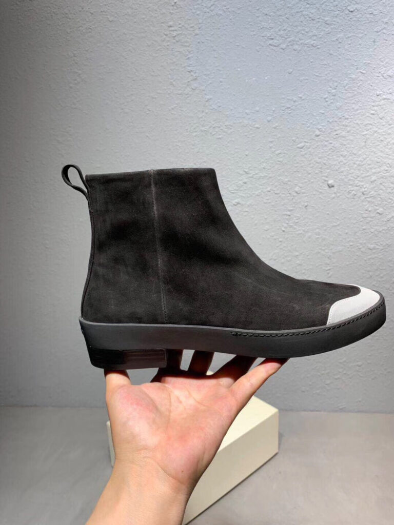 Fear of God Suede Zip Boot – Dark Charcoal