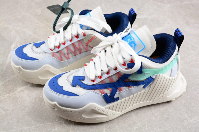 Off White Replica ODSY 1000 Low Blue White Red