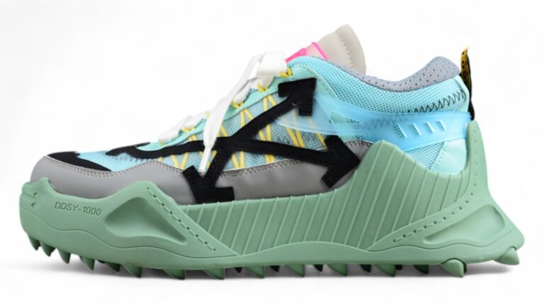 Off White Replica ODSY 1000 Low Green Black Blue