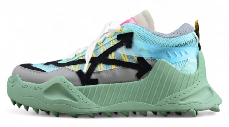 Off White Replica ODSY 1000 Low Green Black Blue