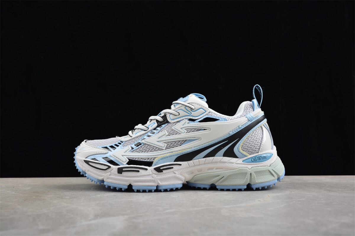 Off White Replica ODSY 1000 Runner Sneaker White Blue Grey