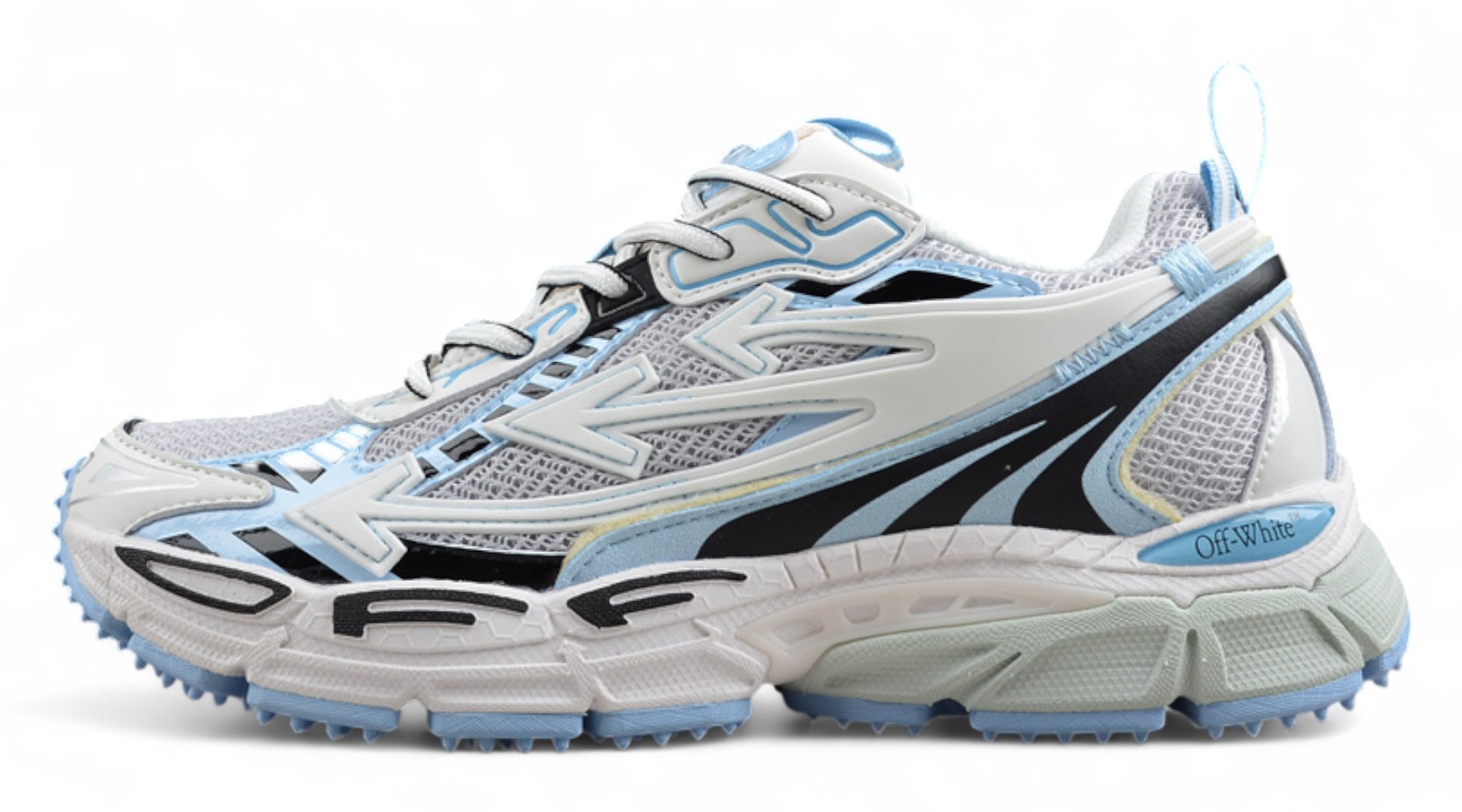 Off White Replica ODSY 1000 Runner Sneaker White Blue Grey