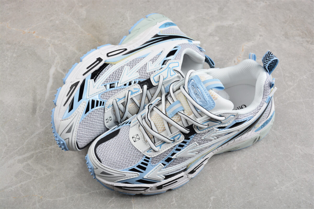 Off White Replica ODSY 1000 Runner Sneaker White Blue Grey