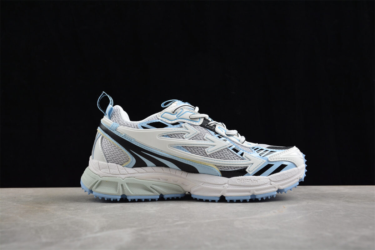Off White Replica ODSY 1000 Runner Sneaker White Blue Grey