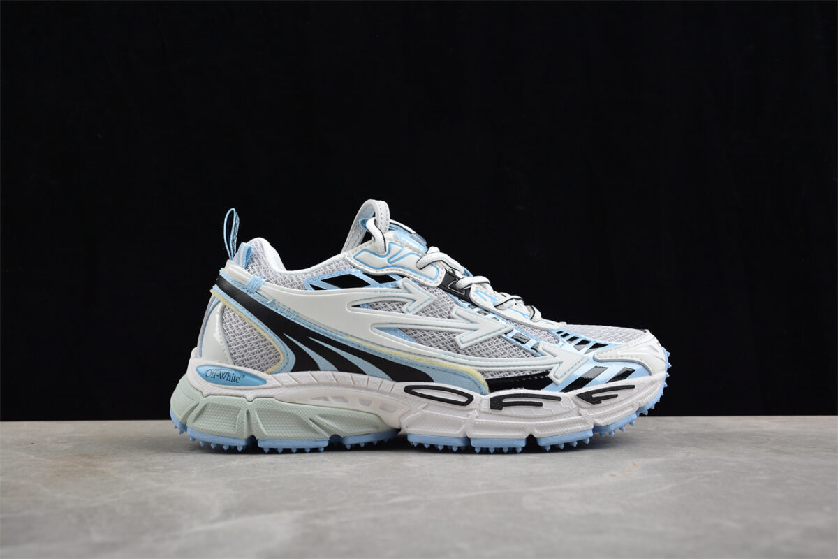 Off White Replica ODSY 1000 Runner Sneaker White Blue Grey