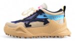 Off White Replica ODSY 1000 Sneaker Beige Navy Cream Blue