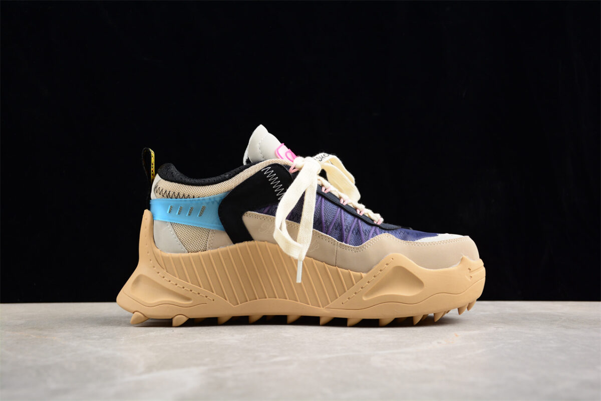 Off White Replica ODSY 1000 Sneaker Beige Navy Cream Blue
