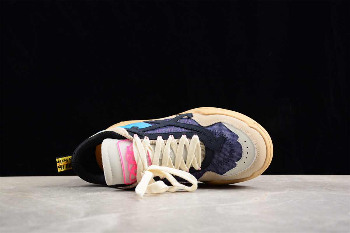 Off White Replica ODSY 1000 Sneaker Beige Navy Cream Blue
