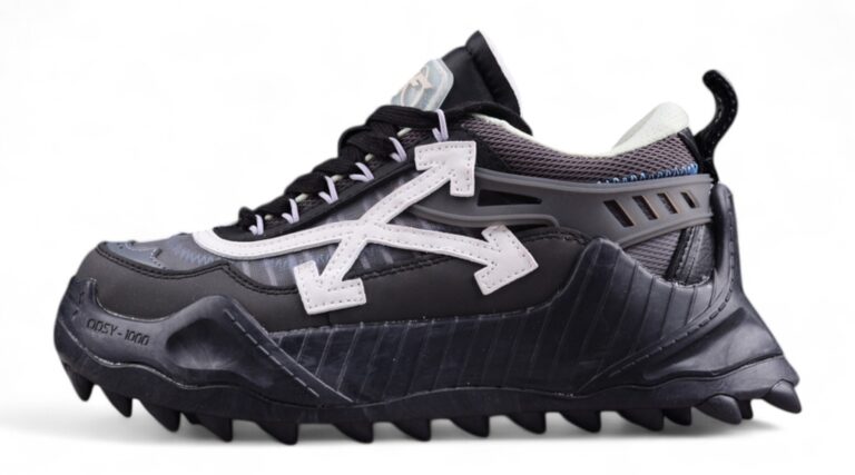 Off White Replica ODSY 1000 Sneaker Black White