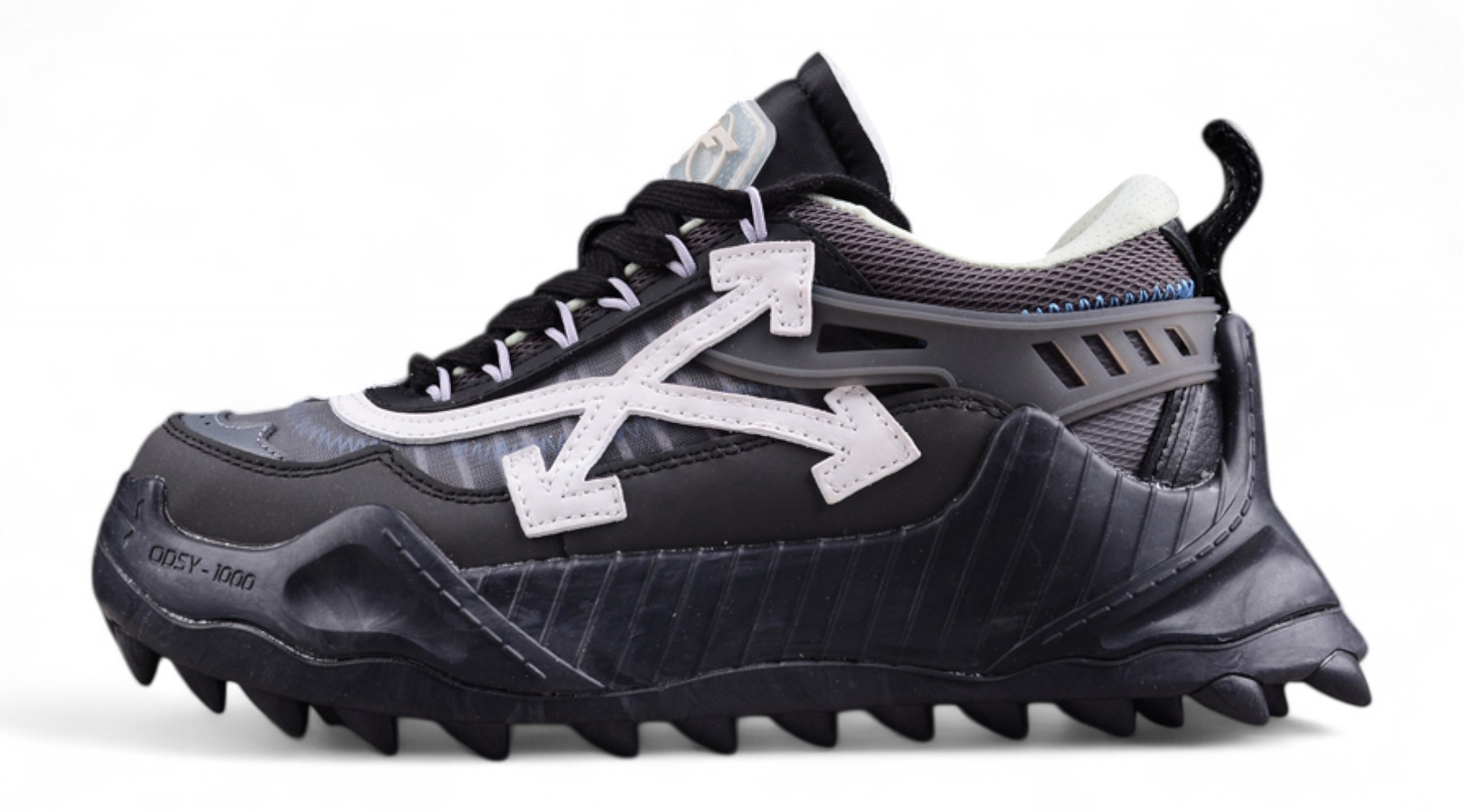 Off White Replica ODSY 1000 Sneaker Black White