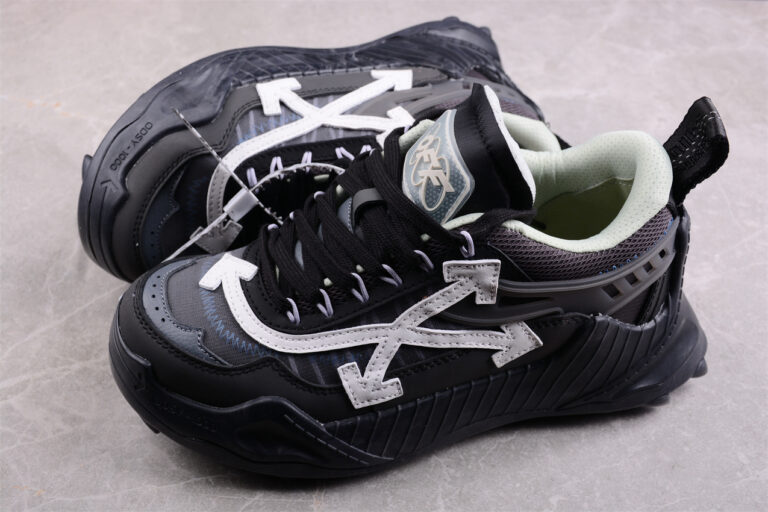 Off White Replica ODSY 1000 Sneaker Black White