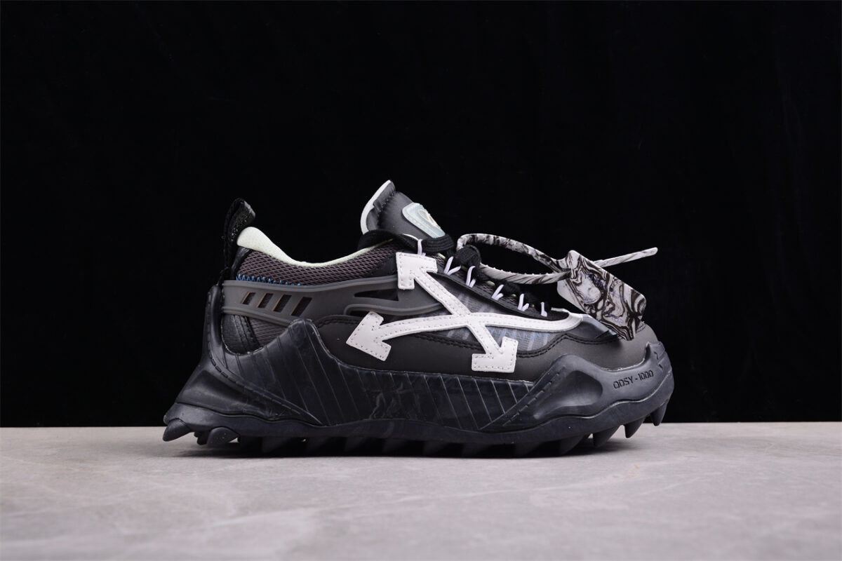 Off White Replica ODSY 1000 Sneaker Black White