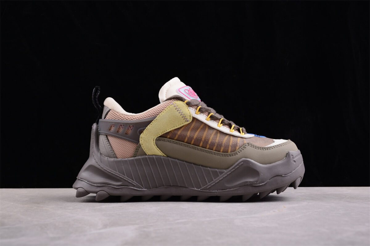 Off White Replica ODSY 1000 Sneaker Brown Olive Blue