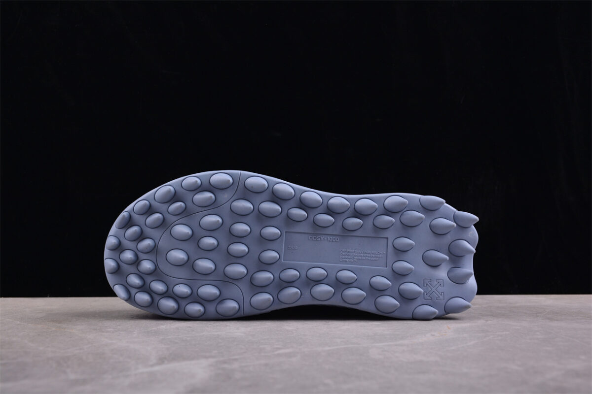 Off White Replica ODSY 1000 Sneaker Navy Green Yellow