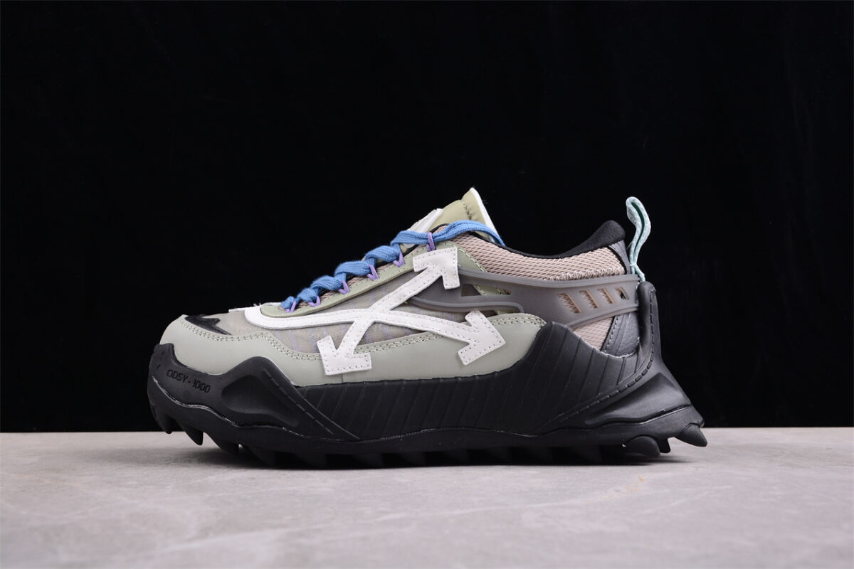 Off White Replica ODSY 1000 Sneaker Olive Green Black Beige