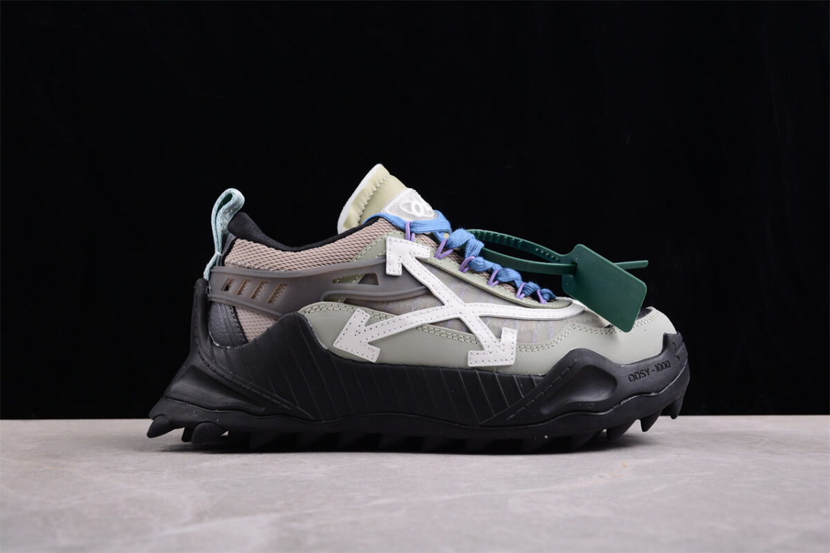 Off White Replica ODSY 1000 Sneaker Olive Green Black Beige
