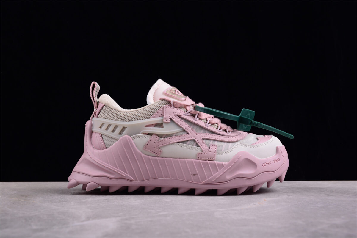 Off White Replica ODSY 1000 Sneaker Pink White