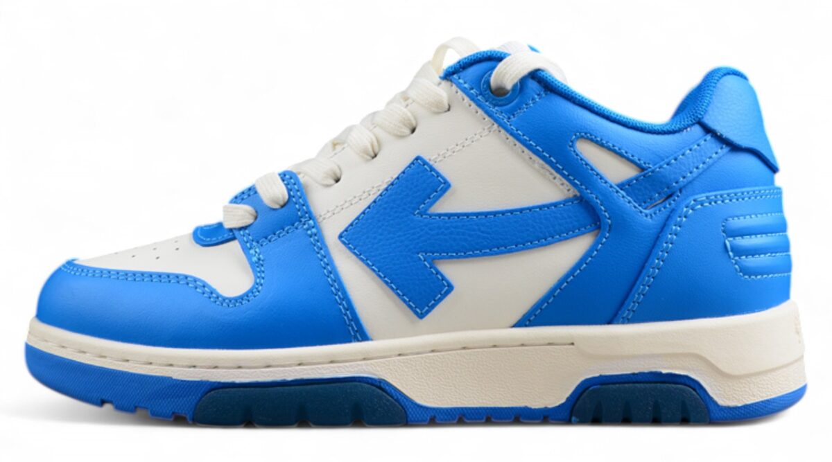 Off White Replica Out of Office Low White Blue Colour Sneakers