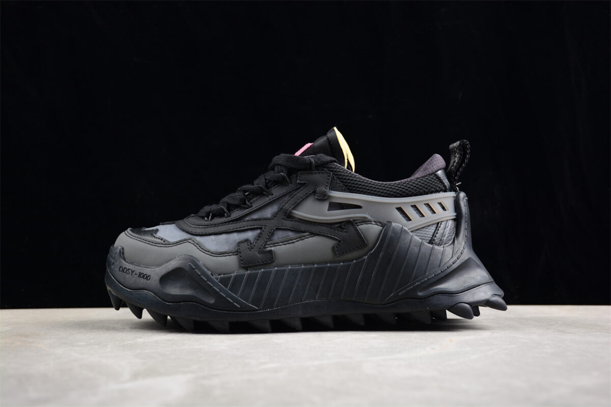 Off White Replica ODSY 1000 Sneaker Triple Black