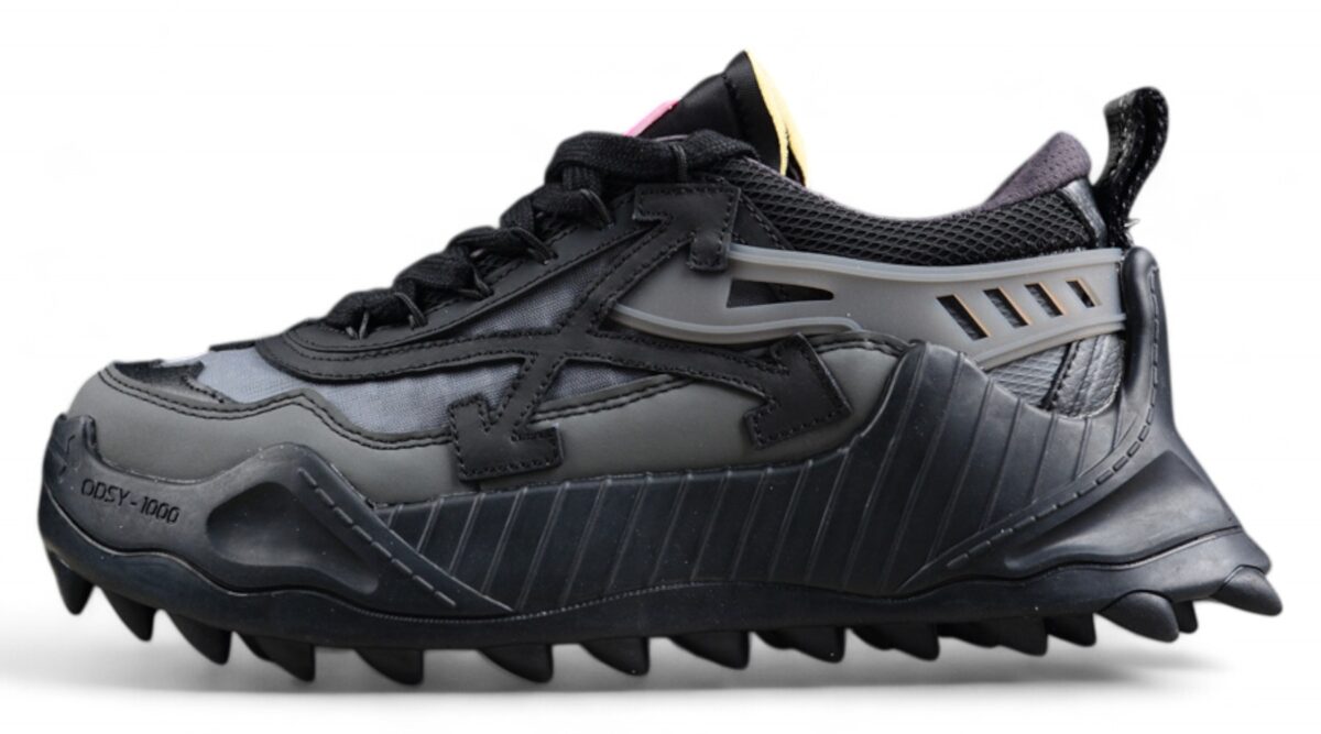 Off White Replica ODSY 1000 Sneaker Triple Black
