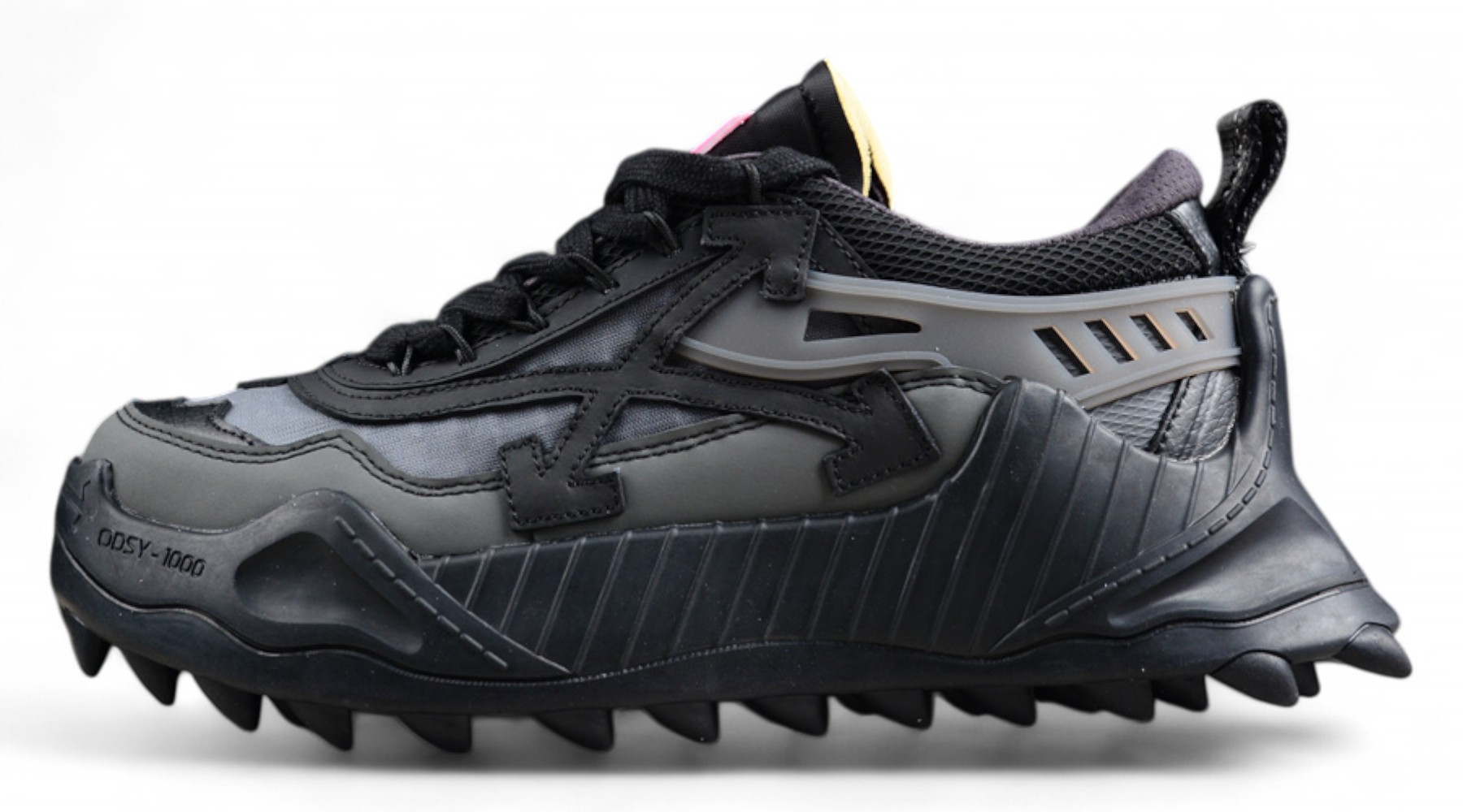 Off White Replica ODSY 1000 Sneaker Triple Black