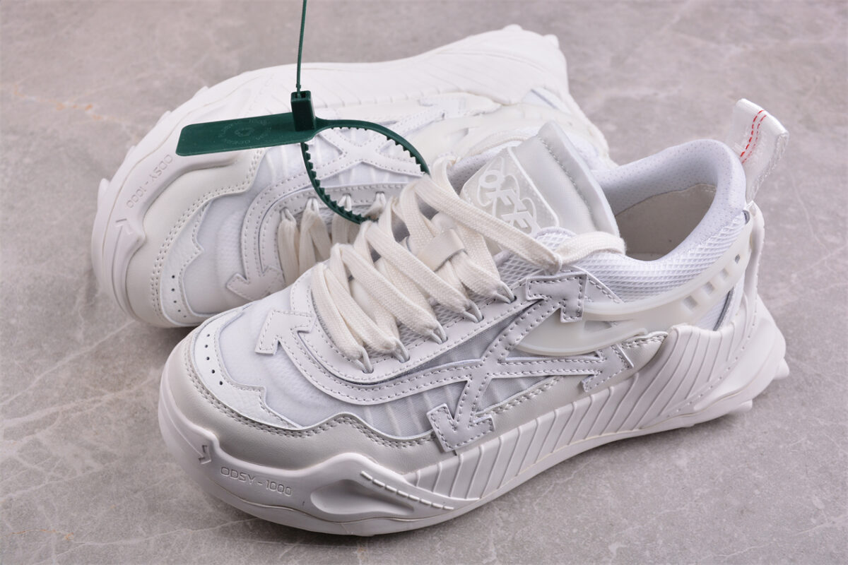 Off White Replica ODSY 1000 Sneaker Triple White